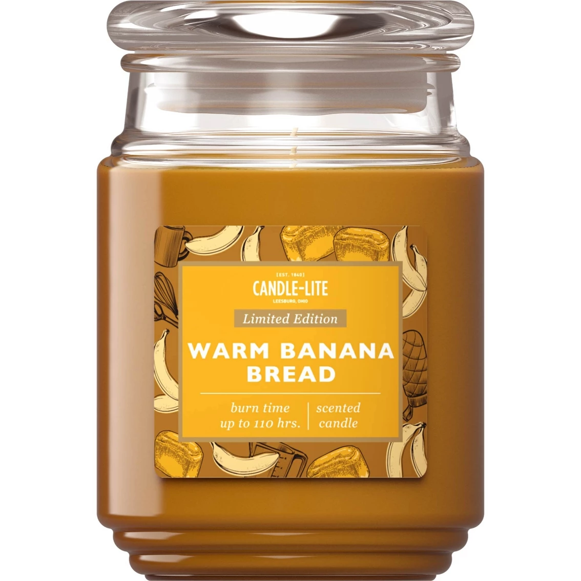 Best deal ???? Candle-Lite Fall Limited Edition Warm Banana Bread 18 Oz. Jar Candle ❤️