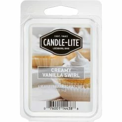 Best Pirce ???? Candle-lite Creamy Vanilla Swirl Wax Cubes 6 Pk. ⭐