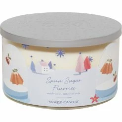 Deals ???? Yankee Candle Spun Sugar Flurries 3-Wick Candle ????
