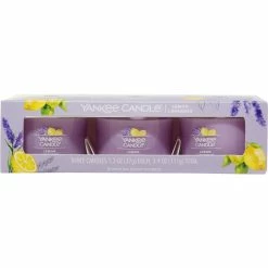 Wholesale ???? Yankee Candle Filled Votive Lemon Lavender Candle 3 Pk. ✔️