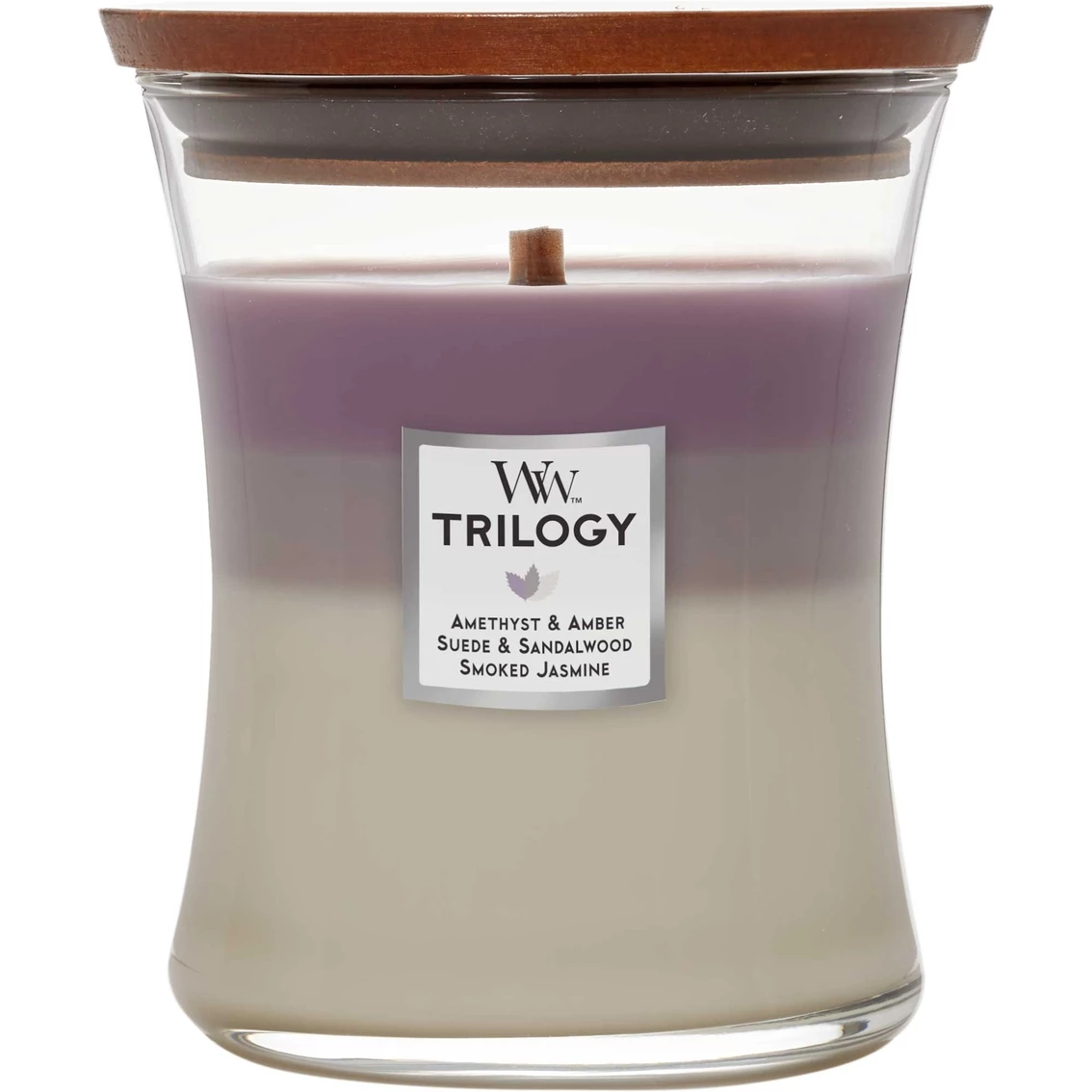 Best deal ???? WoodWick Amethyst Sky Medium Hourglass Trilogy Candle ????