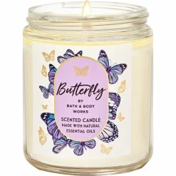 Flash Sale ???? Bath & Body Works ???? Mother's Day Butterfly Single Wick Candle ⭐