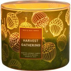 New ???? Bath & Body Works Road Trip Luminaries: Harvest Gathering 3-Wick Candle ????