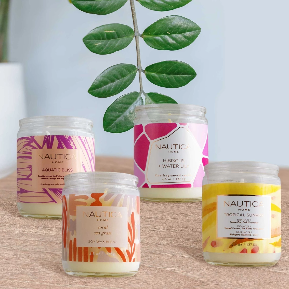 Cheap ⭐ Nautica Retreat Collection 4 Pc. 4.5 Oz. Candle Coffret ???? - Image 3