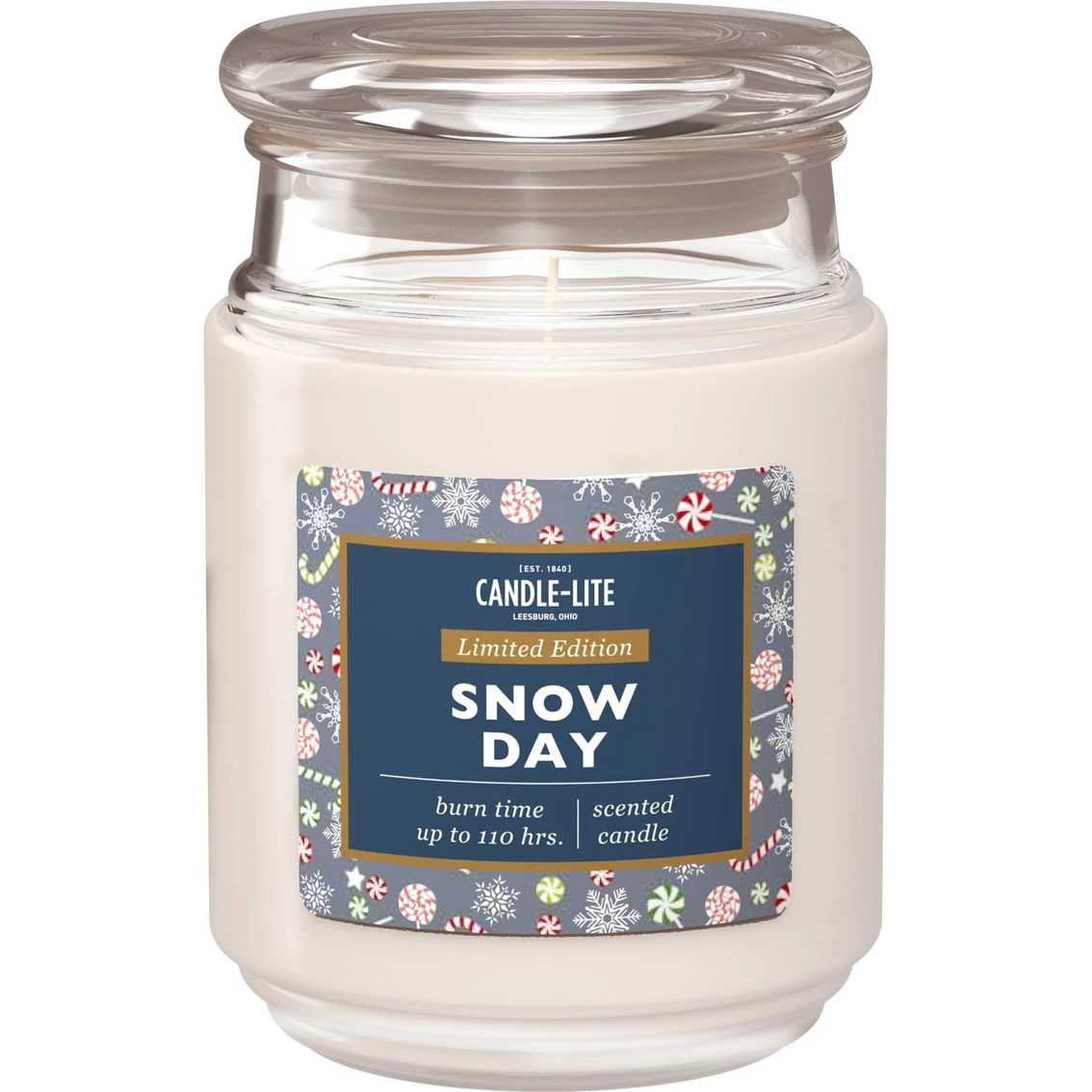 Hot Sale ???? Candle-Lite Holiday Collection 18 Oz. Jar Candle Snow Day ✨