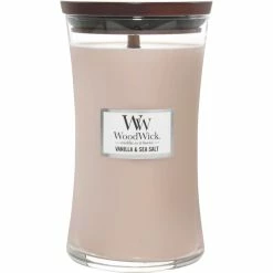 Best reviews of ???? WoodWick Vanilla & Sea Salt Large Hourglass Candle ✔️