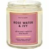 Budget ???? Bath & Body Works Rose Water & Ivy Single Wick Candle ????