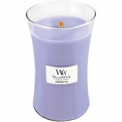 New ❤️ WoodWick Lavender Spa Large WoodWick Jar ????