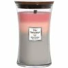 Cheapest ???? Woodwick Shoreline Large Hourglass Trilogy Candle ????