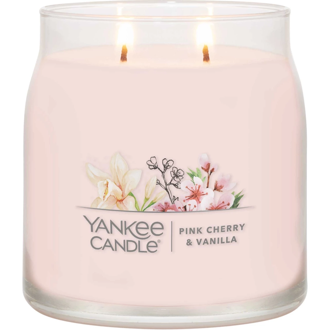 Buy ???? Yankee Candle Pink Cherry Vanilla Signature Medium Jar Candle ???? - Image 2
