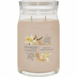 Best deal ???? Yankee Candle Vanilla Creme Brulee Signature Large Jar Candle ????