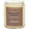 Cheapest ???? Bath & Body Works Mahogany Vanilla Single Wick Candle ❤️