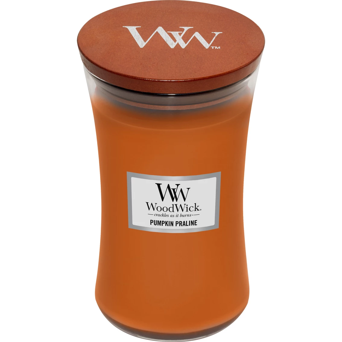 Best Sale ???? WoodWick Pumpkin Praline Large Hourglass Candle ????