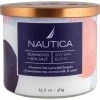 Outlet ???? Nautica Teakwood And Sea Salt 3 Wick Jar Candle ????