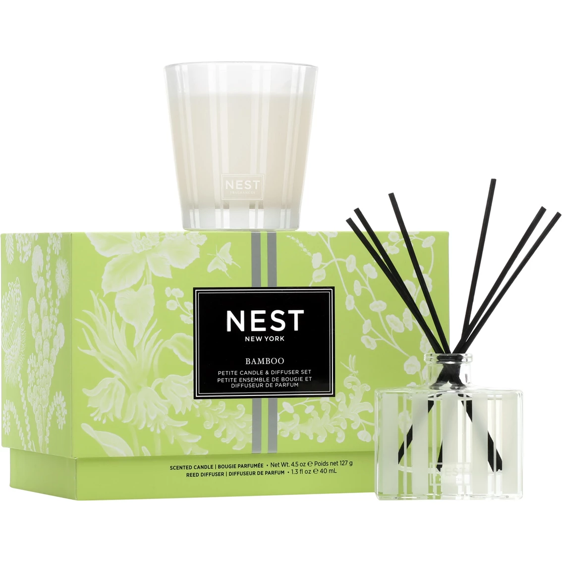 Best reviews of ???? NEST NEW YORK Nest Fragrances Bamboo Petite Candle And Diffuser Set ❤️