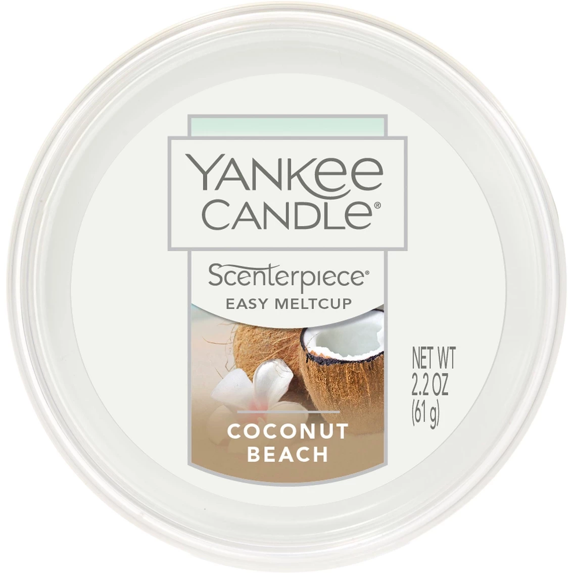 Outlet ???? Yankee Candle Coconut Beach Scenterpiece Easy Meltcup Candle ????