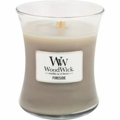 Best Pirce ???? WoodWick Fireside Medium Jar Candle ????