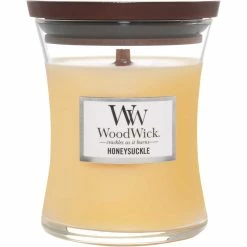 Cheap ???? WoodWick Honeysuckle Medium Hourglass Candle ????