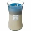 Budget ???? WoodWick Trilogy Large Nautical Escape Glass Candle ⌛