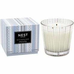 Flash Sale ???? NEST Fragrances Nest New York Blue Cypress And Snow 3 Wick Candle ????