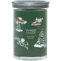 Deals ???? Yankee Candle Tree Farm Festival Signature Large Tumbler Candle ⭐