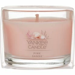 Deals ???? Yankee Candle Pink Sands Filled Votive Mini Candle ????