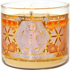 Flash Sale ✨ Bath & Body Works Nutcracker 3-Wick Candle, Merry Cookie ????