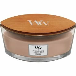 Best deal ???? WoodWick Cashmere Ellipse Candle ????