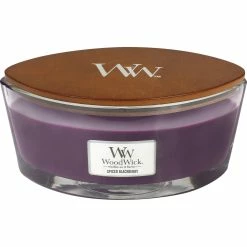 Budget ⭐ WoodWick Spiced Blackberry Ellipse Candle ????