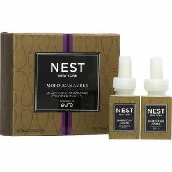 New ✨ Nest New York Moroccan Amber Refill Duo For Pura Smart Home Fragrance Diffuser ????
