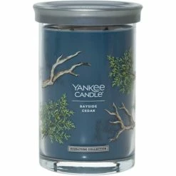 Flash Sale ???? Yankee Candle Bayside Cedar Signature Large Tumbler Candle ⭐