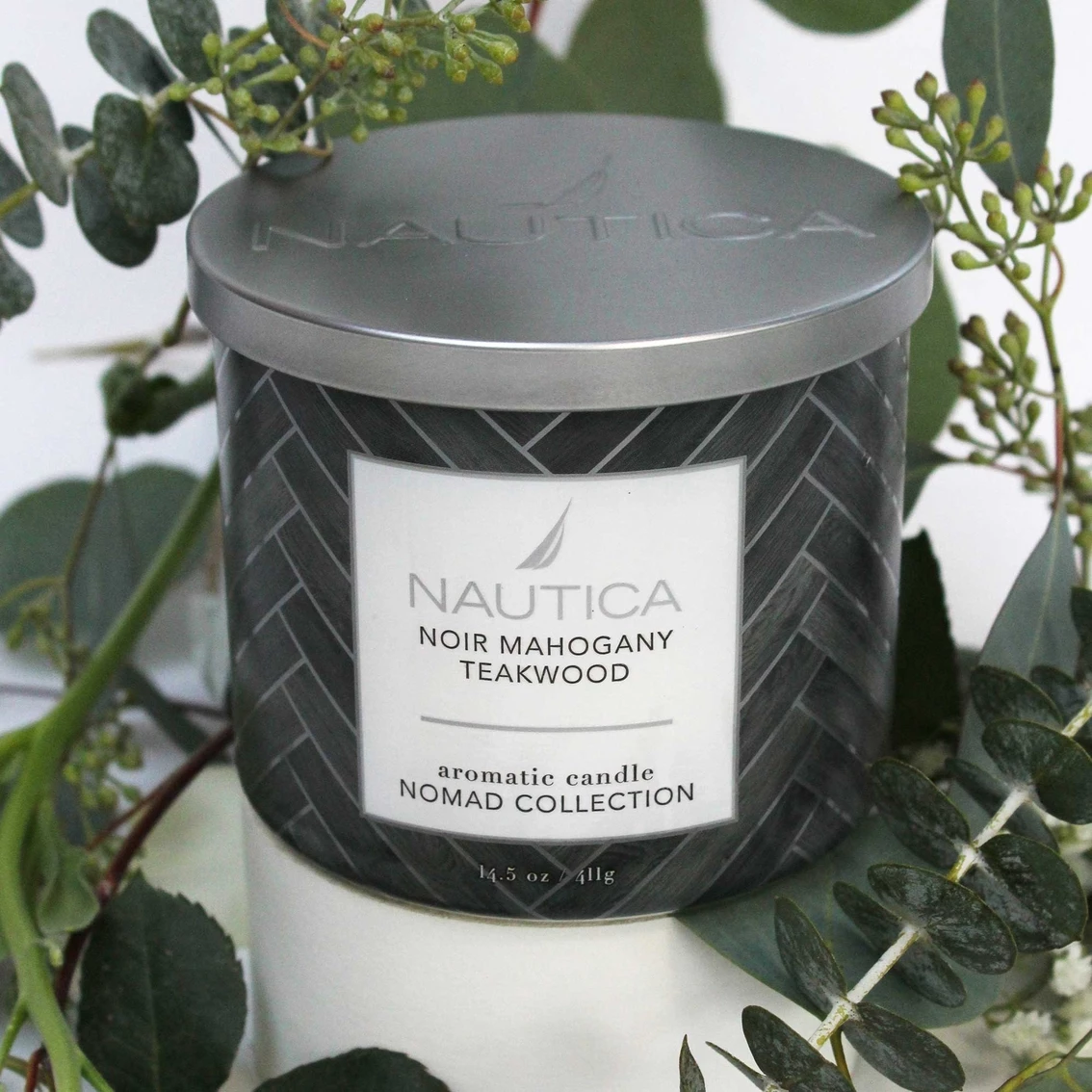 Cheapest ???? Nautica Noir Mahogany Teakwood 3 Wick Jar Candle ✔️ - Image 3