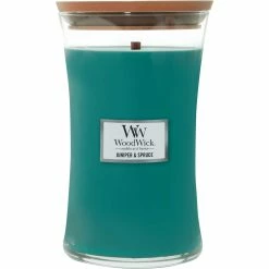 Wholesale ???? Woodwick Juniper And Spruce Large Hourglass Candle ❤️