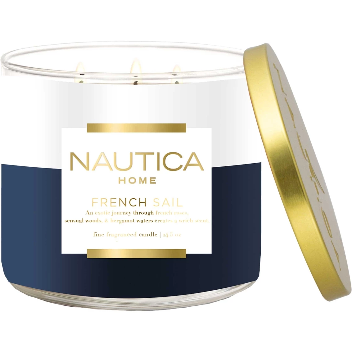 Coupon ⌛ Nautica French Sail 3 Wick Jar Candle ???? - Image 2