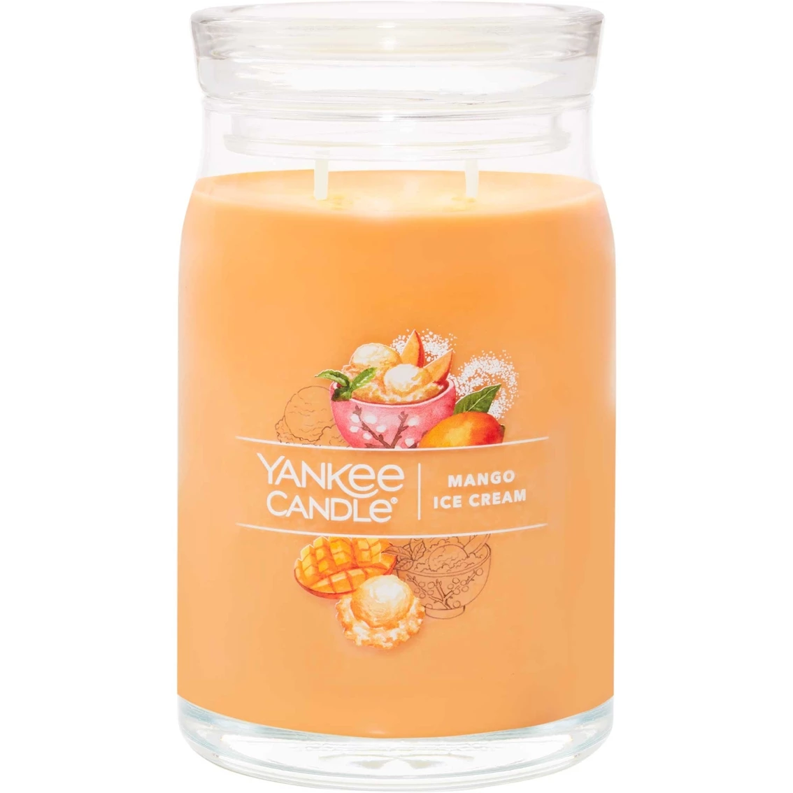 Buy ???? Yankee Candle Mango Ice Cream Signature Large Jar Candle ????