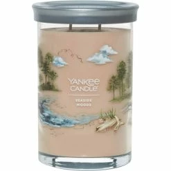 Discount ???? Yankee Candle Seaside Woods Signature Large Tumbler Candle ????