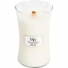 Deals ???? WoodWick White Teak Large Hourglass Candle ????