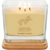 Hot Sale ???? Yankee Candle Revitalizing Ginger & Lemon Medium Well Living 3 Wick Square Candle ????