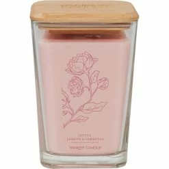 Best reviews of ⌛ Yankee Candle Joyful Jasmine And Gardenia Large Well Living 2 Wick Square Candle ????