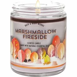 Cheap ✔️ Bath & Body Works Road Trip Novelty Single Wick Marshmallow Fireside ????