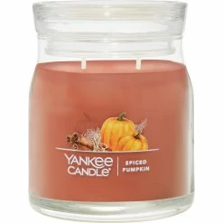 Wholesale ???? Yankee Candle Spiced Pumpkin Signature Medium Jar Candle ????