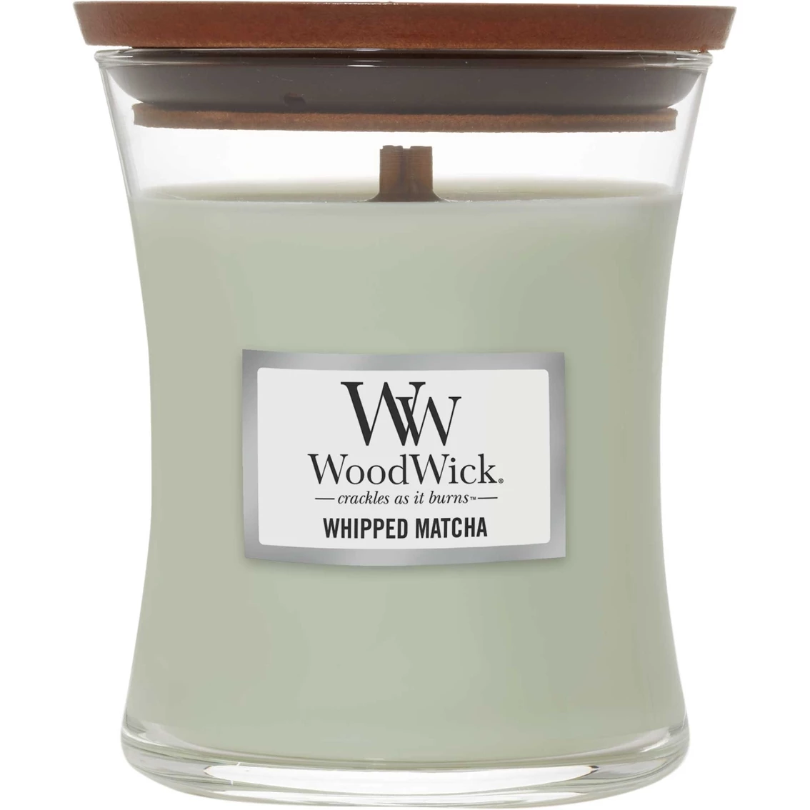 Promo ???? WoodWick Whipped Matcha Medium Hourglass Candle ????