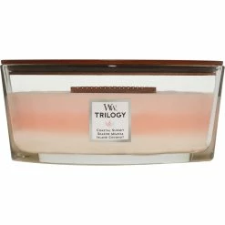 New ???? WoodWick Island Getaway Ellipse Trilogy Candle ????