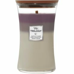 Best Pirce ???? WoodWick Amethyst Sky Large Hourglass Trilogy Candle ????