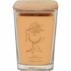 Deals ???? Yankee Candle Radiant Mandarin And Yuzu Large Well Living 2 Wick Square Candle ❤️