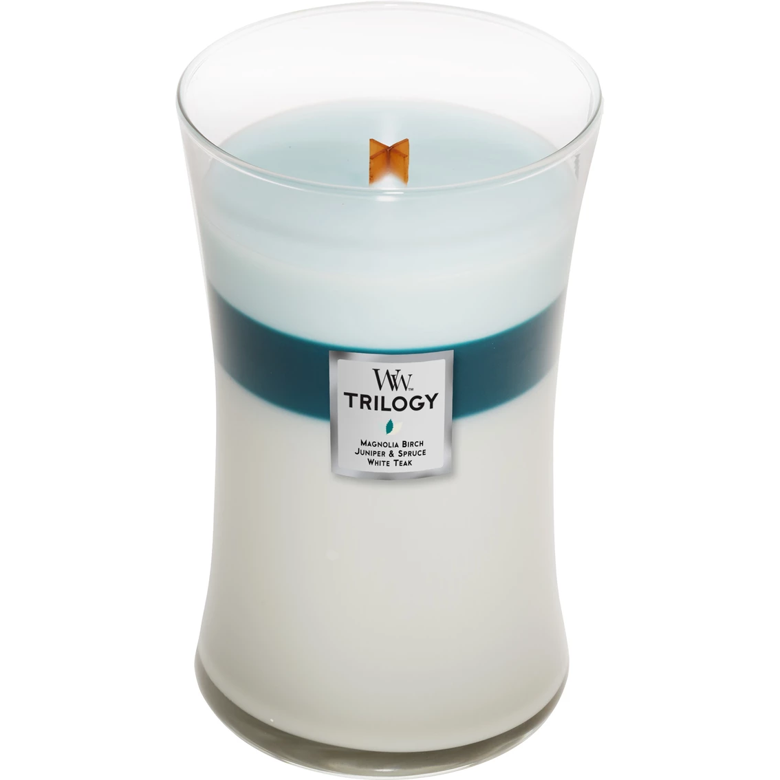 Hot Sale ❤️ WoodWick Icy Woodland Large Hourglass Trilogy Candle ???? - Image 2