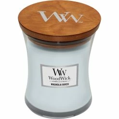 Coupon ✔️ WoodWick Magnolia & Birch Medium Hourglass Candle ????