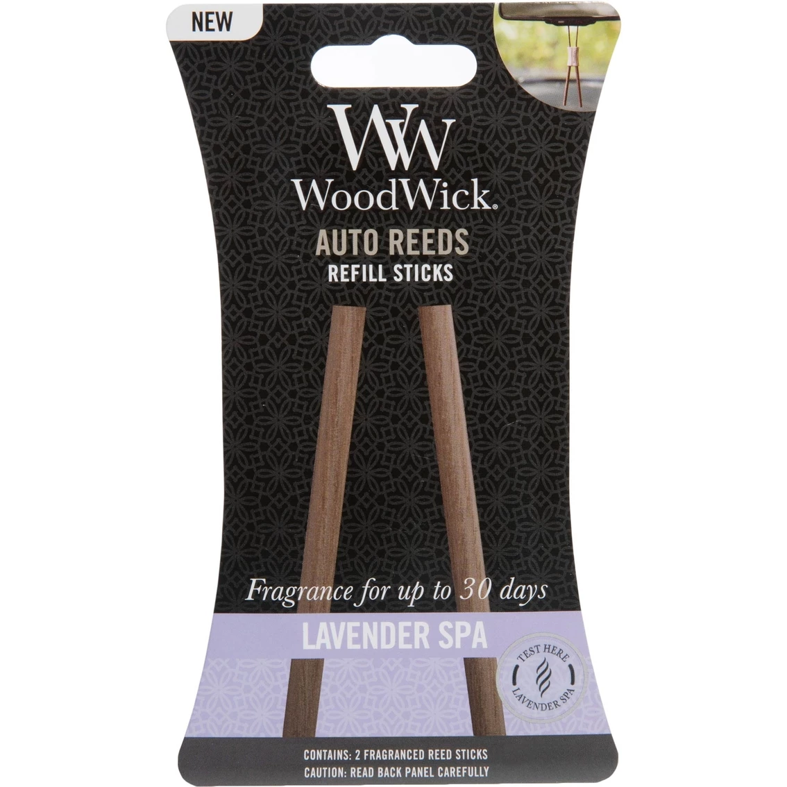 Outlet ???? WoodWick Lavender Spa Auto Reed Kit Refill ❤️