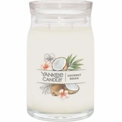 Flash Sale ???? Yankee Candle Coconut Beach Signature Large Jar Candle ????