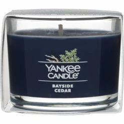 Brand new ✔️ Yankee Candle Bayside Cedar Filled Votive Mini Candle ????
